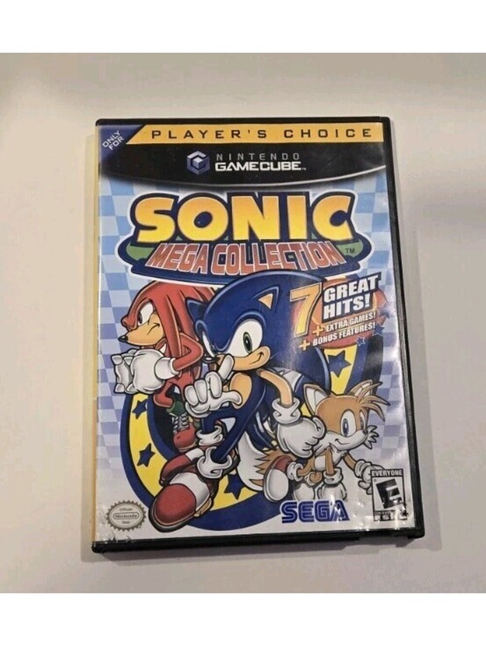 Sonic Mega Collection Nintendo Gamecube Player's Choice Complete TESTED
